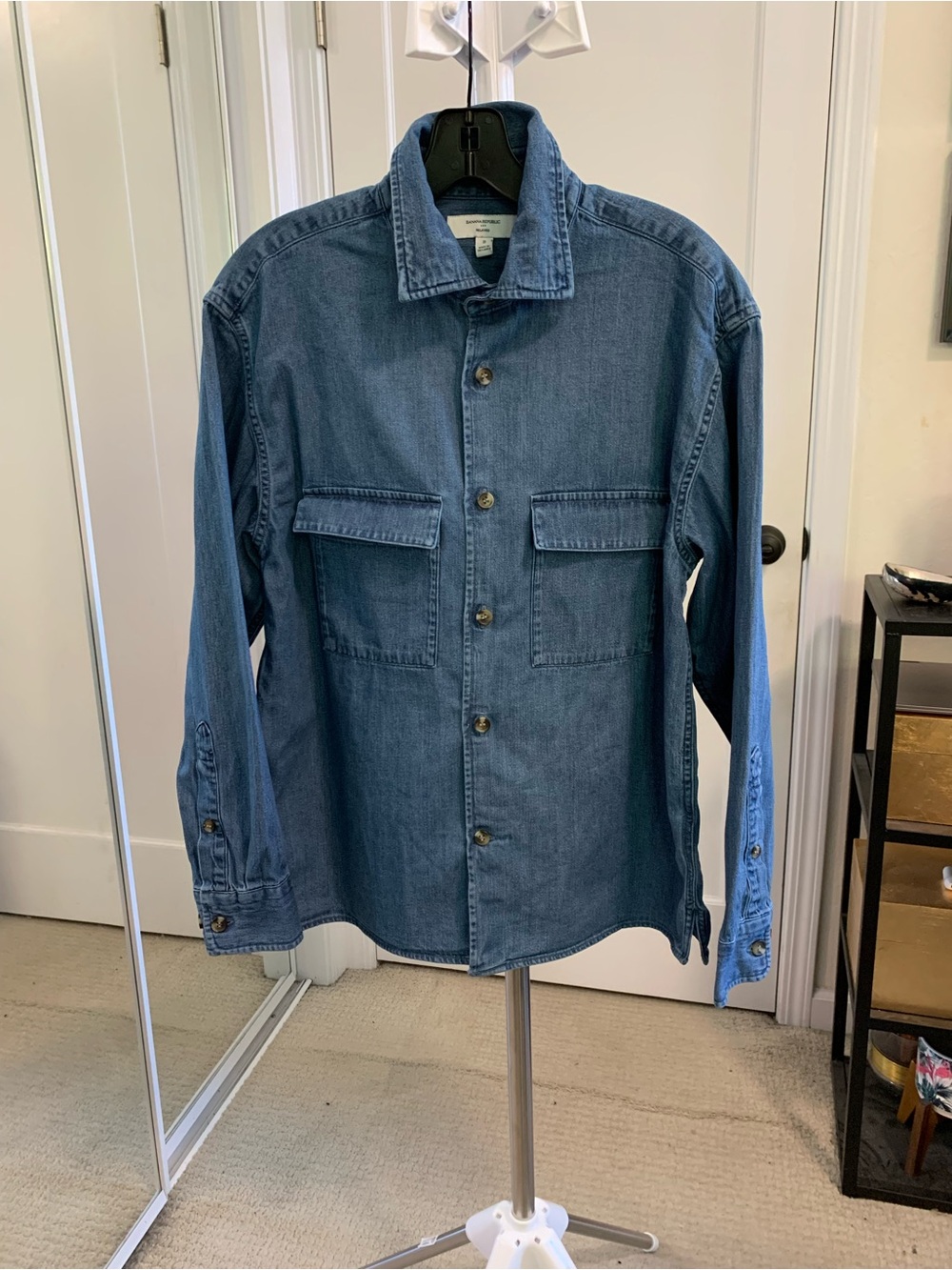 Banana Republic Denim Utility Jacket Shacket in Women’s Small
